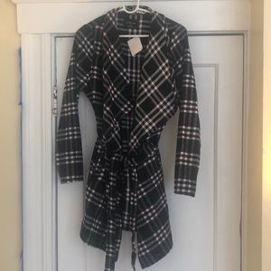 Active USA Fleece Plaid Jacket